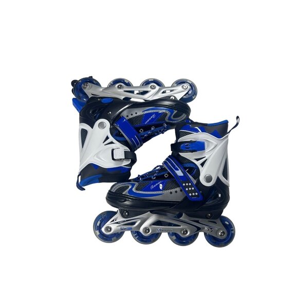 Banwei In-Line Skates Rollerblades Adjustable Size LARGE (39-42) New without box - Picture 2 of 8